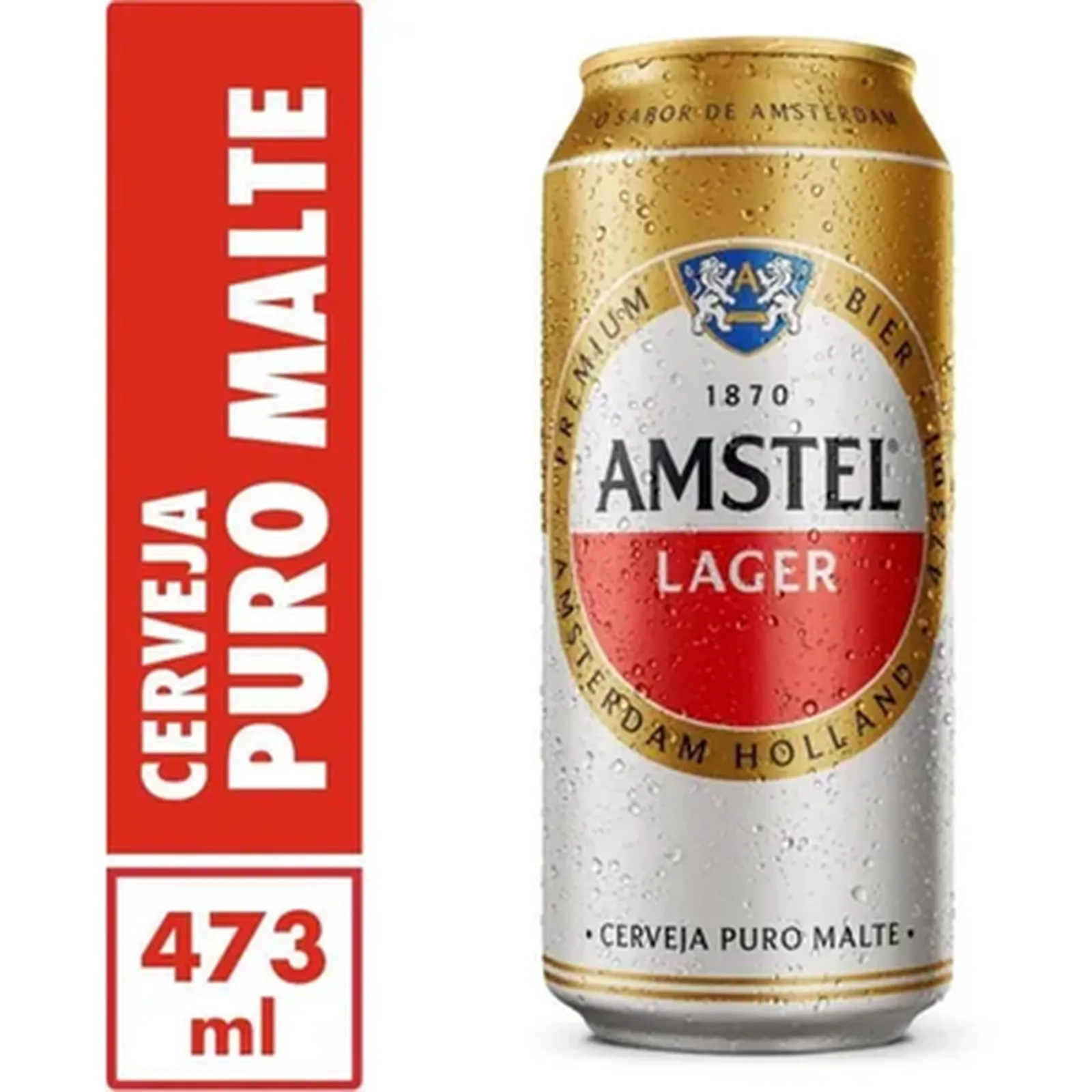 Latão Amstel 473ML